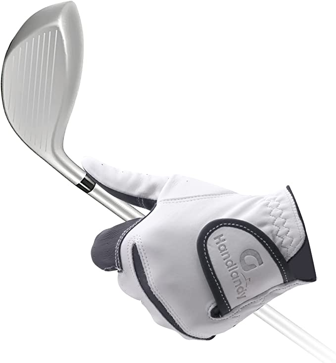 Handlandy Golf Glove Left Right Hand Calfskin Fit for Men Women S728