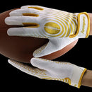 HANDLANDY Youth Football Gloves, Sticky Wide Receiver Gloves for Kids  S736