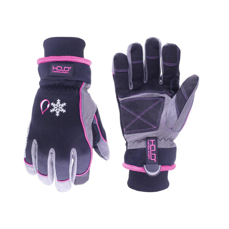 Handandy Damen Winter warme Handschuhe wasserdicht Ski Snowboard 8015P