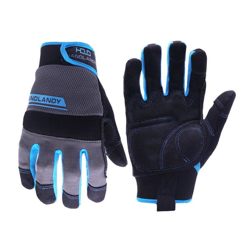 Men Women Safety Work Gloves Impact Heavy Duty Utility Silicone