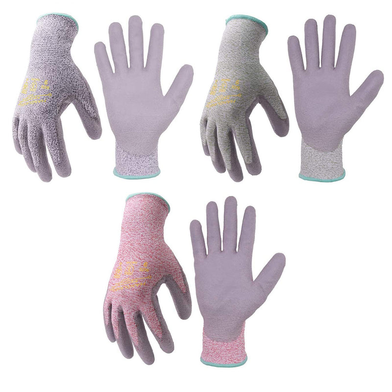Handlandy Work Gardening Glove PU Coated Cut Resistant 1083
