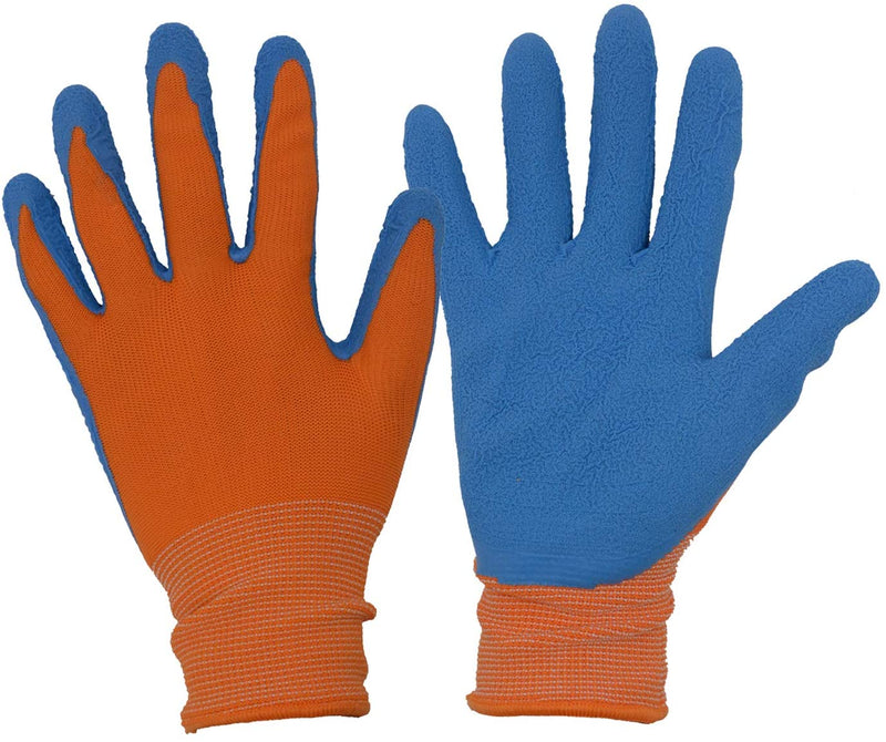 Handlandy Wholesale Kid Gardening Gloves Foam Rubber Coated Latex 509798 (120 Pairs)