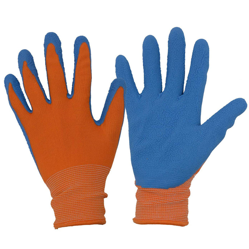 Gants de jardin Handlandy pour enfants, paume enduite de caoutchouc, 50978