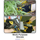 Handlandy Wholesale Men Women Gardening Gloves Leather Dexterity Breathable 5964 (36/72/120 Pairs)