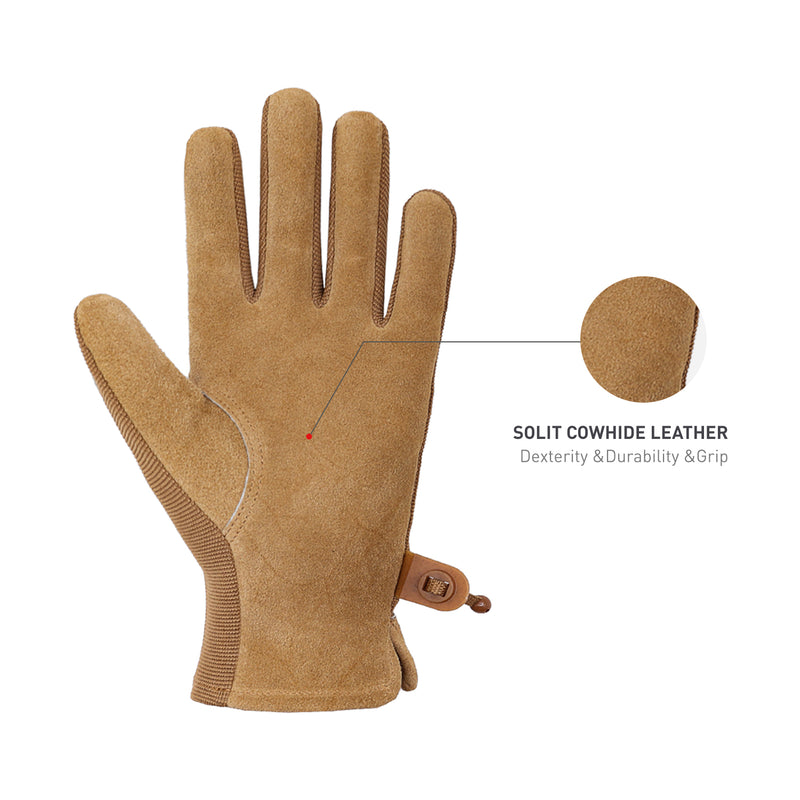 mens heavy duty gardening gloves Handlandy Women Gardening Gloves Heavy Duty Leather Yard Work 6167