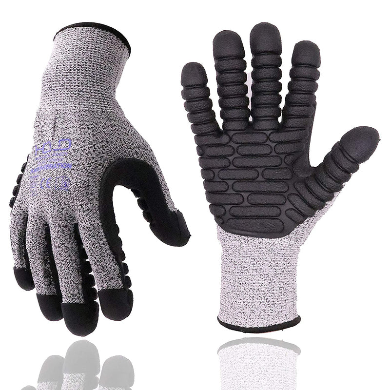 Handandy Anti-Vibrations-Handschuh Schnittfestigkeit Schlagmechanik 1059