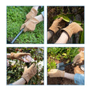 Handlandy Kids Gardening Gloves Genuine  Leather 5157/6297OG/5217