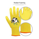 Handlandy Children Gardening Gloves with Rubber Coated Palm 51404142 (3/6/12 Pairs)