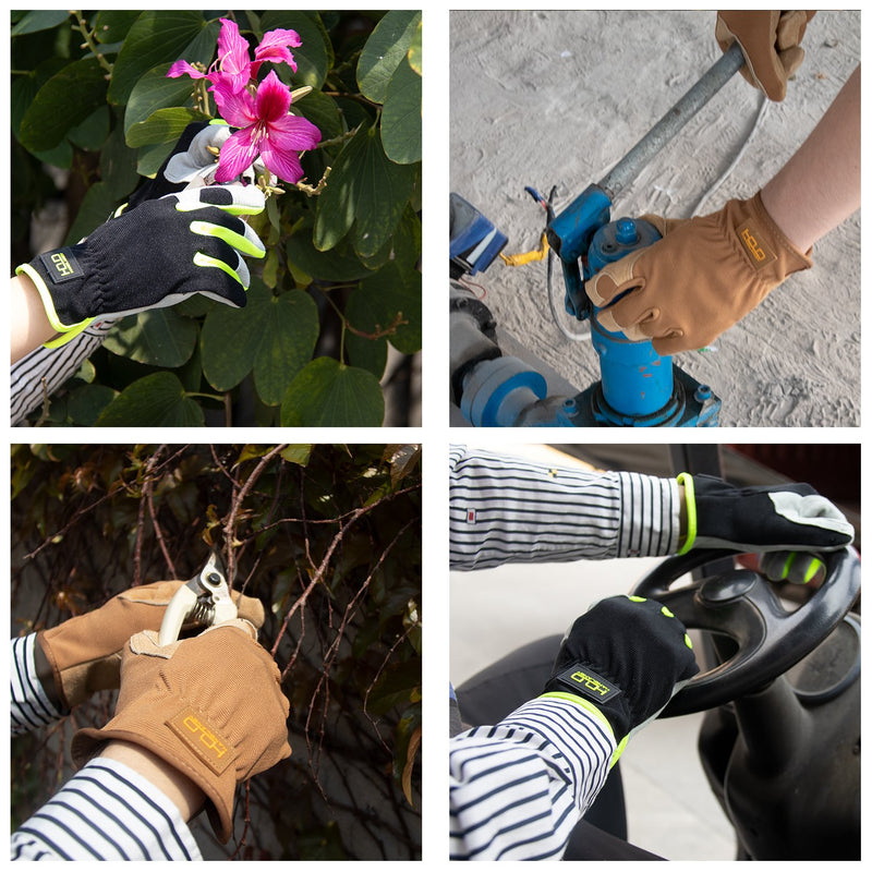 bauarbeiter handschuhe Handandy Utility-Arbeitshandschuhe für Mechaniker, Bauarbeiter, Fahrer